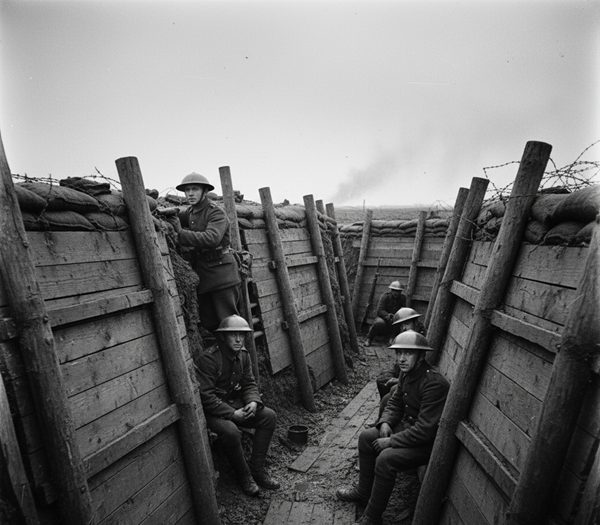 第一次世界大戦の塹壕